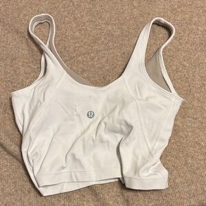 lululemon athletica Women's White Align Tank